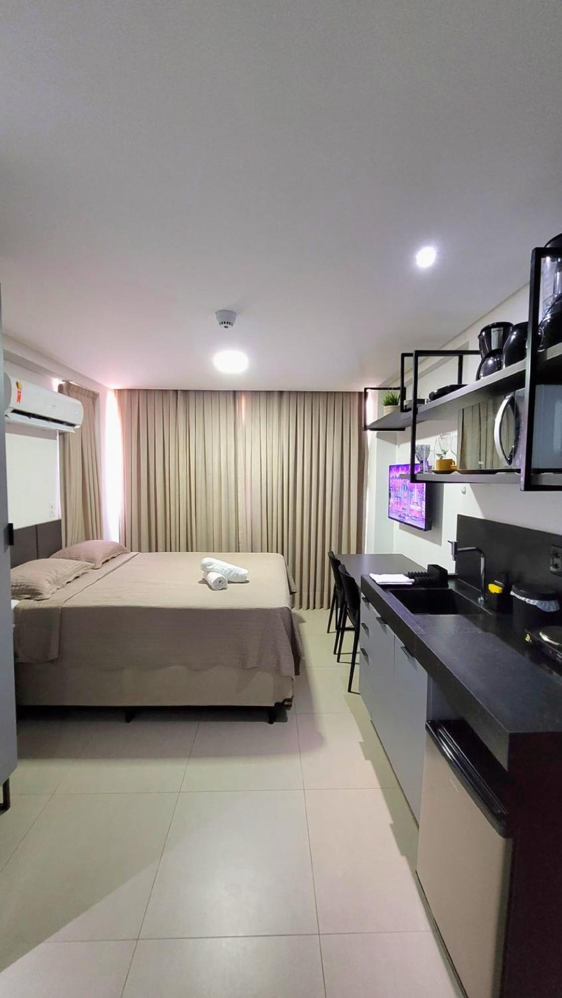 Flat A 50m Caribessa - Get One Aparthotel João Pessoa